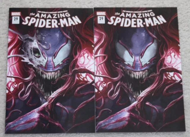 Amazing Spider-Man 29 Mattina Mary Jane Venom Open Eye Full Mask Variant Set Hot