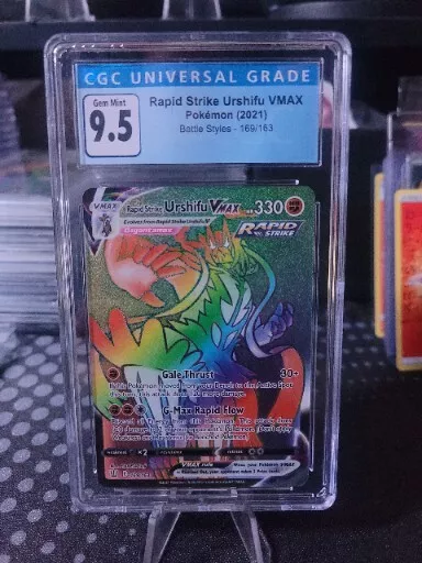 TIREI A CARTA VMAX RAINBOW URSHIFU RARA