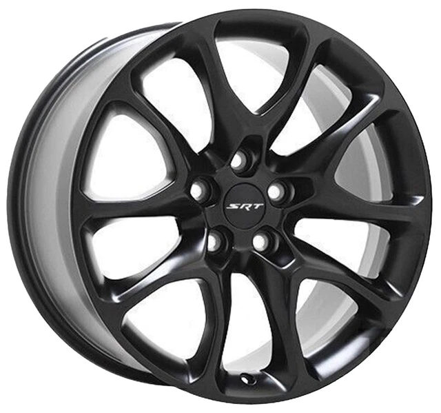 Oem Hellcat Rims 20& DODGE DURANGO Hellcat SRT Satin Black wheels rims Factory OEM set ...