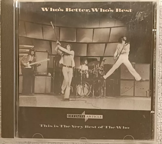 D2 - CD de The WHOS - Who's Better, Who's Best  1988