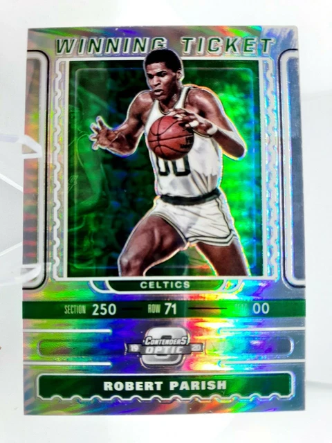 2019-20 Panini Contenders Optic Winning Tickets #23 Robert Parish Boston Celtics