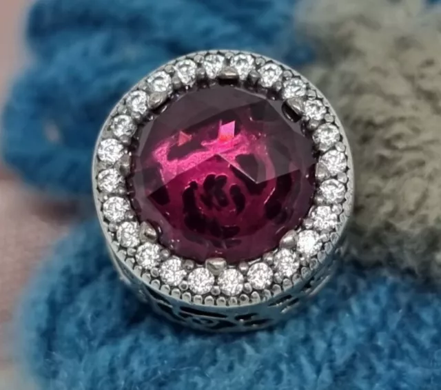 Genuine Pandora Disney Belle's Radiant Rose Charm 💕 S925 ALE
