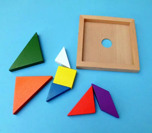 Tangram Denkspiel Geduldsspiel Legespiel von Philos 3