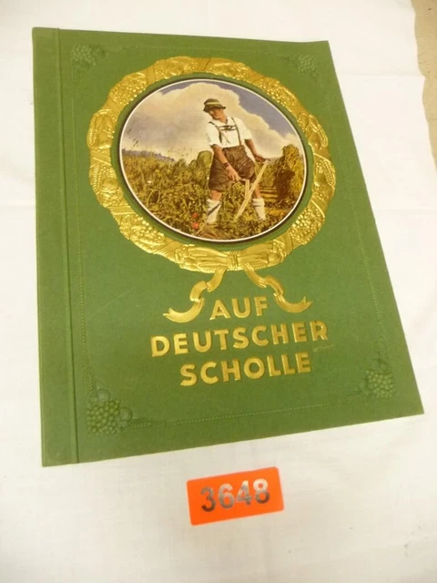 3648. Altes Buch Auf Deutscher Scholle 1935 - komplett