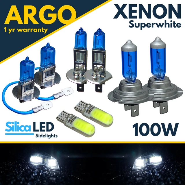 Pack Ampoules LED H4 VW Golf I Cabriolet 155 (01.1979 à 04.1993) - Blanc 72W main image 1