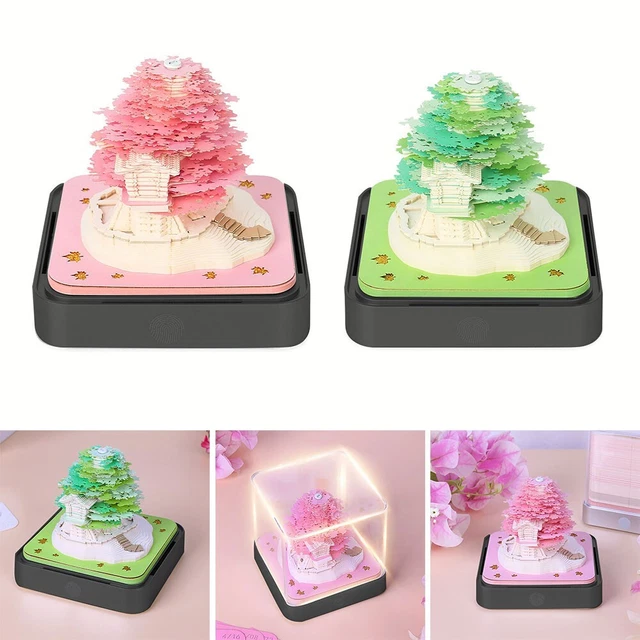 ROMANTIC TREE HOUSE 2024 Calendar Sculpture Unique Ceremonial Ornaments