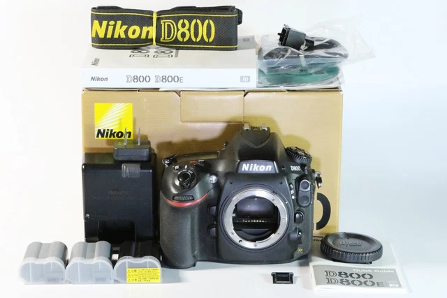 Nikon D800 [Mint in Box] 36.3MP FX DSLR Camera from Japan A302