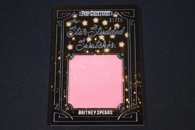 2021 LEAF POP Century Superstar Swatches Britney Spears Jumbo