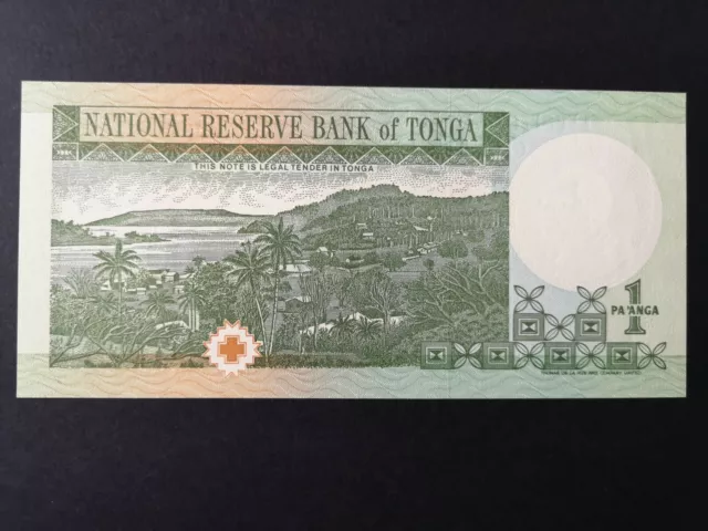 TONGA 1 Pa'anga 1995 P31b UNC Banknote 1 Paanga note old edition 2