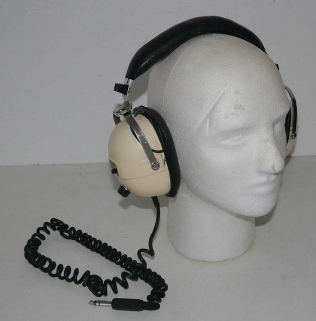 Casque Audio Stéréo Marwin Vintage - Modèle SC 52 - Connexion Jack 3.5mm - Occasion Fonctionnel