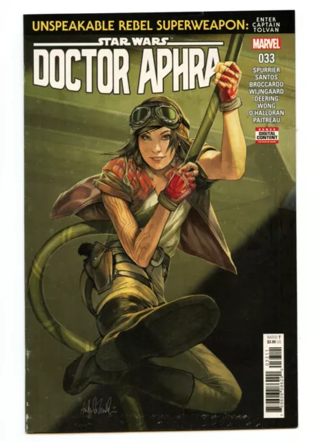 Star Wars: Doctor Aphra ~ No. 33, August  2019 ~ First Print ~ Marvel ~ VF