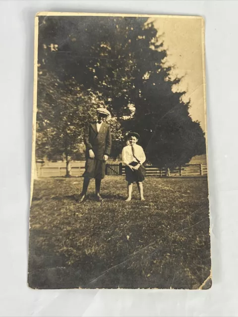 Nashville Tennessee Real Photo Postcard RPPC Early 1900’s Violet Studio Postcard