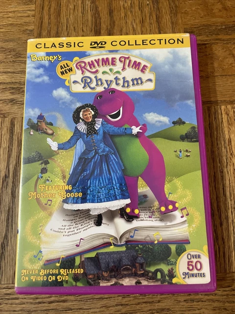 Barney Rhyme Time Rhythm DVD-RARE VINTAGE-SHIPS N 24 HOURS