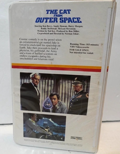 THE CAT FROM Outer Space (Disney, vintage white clamshell version ...