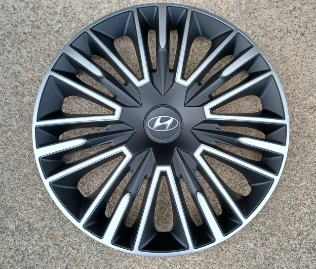 Mitsubishi Space Star Radkappen 14 Zoll 16 ZOLL 4x PREMIUM DESIGN Radkappen Radzierblenden 16 Zoll Alu Designkappen Schwarz Matt Orden Muster 4 Stück