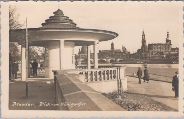 Ak, Ansichtskarte, Dresden, Blick vom Königsufer - 1910 (BM)50994