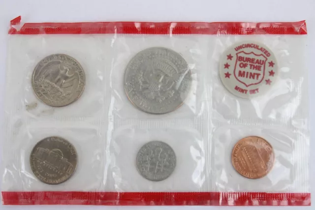 1971 USA Uncirculated Mint Coin Set 2