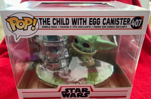 Figurine Pop Star Wars : Le Mandalorien #407 pas cher : L'enfant