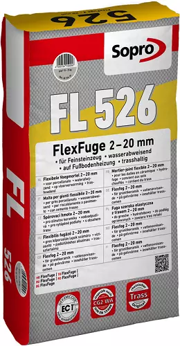 Sopro Flexfuge FL 628 626 25 KG Fugenmörtel Fugenmasse Mörtel Fuge NEU