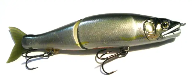 Gan Craft Jointed Claw 178 Zepro Wobbler, Swimbait, Kunstköder, 17,8 cm, Type: N