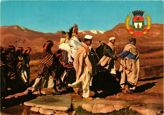 CPM Marrakech - Marriage in the High Atlas & Arms MOROCCO (880580)