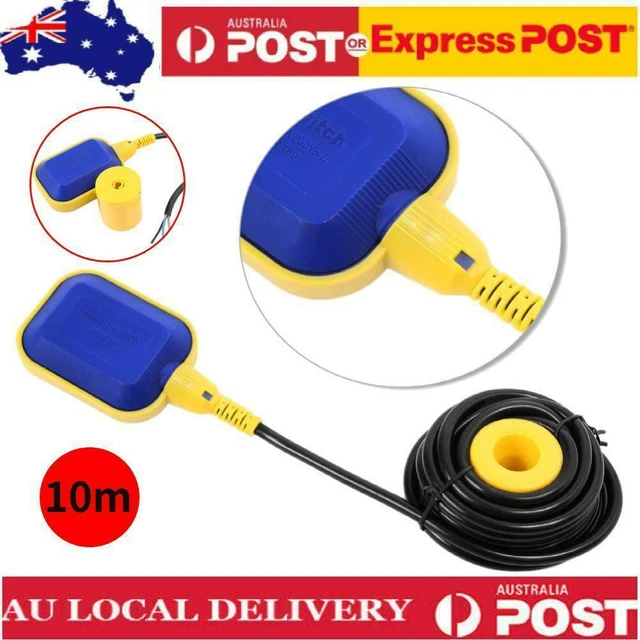 LIQUID FLUID WATER Level Float Switch Sump Tank Controller Sensor W ...