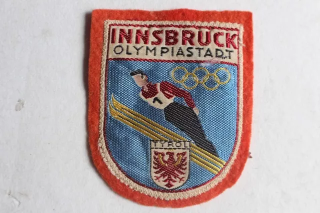 Écusson Jeux Olympiques Innsbruck hiver 1964 Tyrol Autriche (42909)