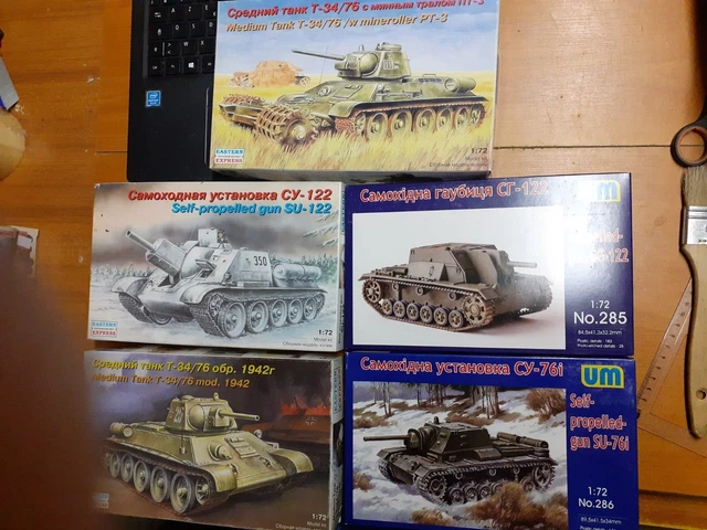 OPO 10 - Lot de 4 Chars Militaires 1/72 : M41A3 + Type 59 + Chieftain + T34/7 - L16