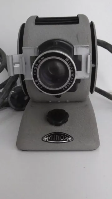 Vintage MINOX Wetzlar   Slide Projector