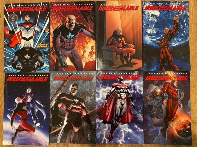 Irredeemable 1-8 paperback TPB Graphic Novel Boom Comics Mark Waid