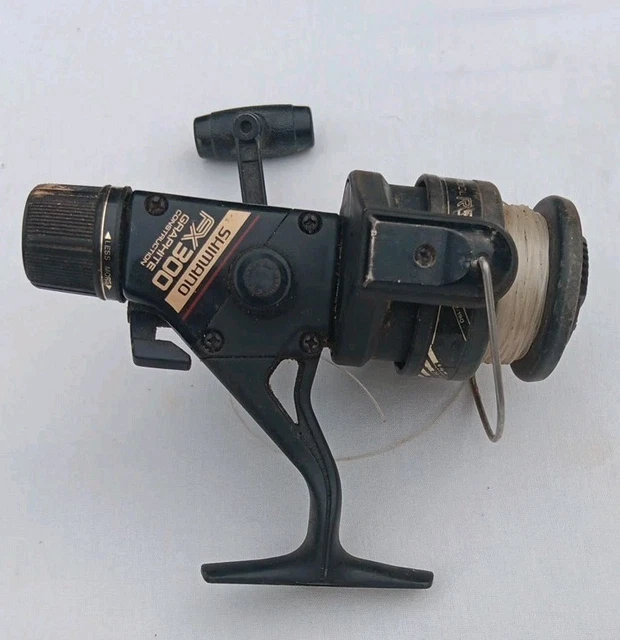 Moulinet Spinning Vintage Shimano FX300 Quick Fire 2, Bobine Graphite R3