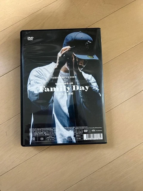 ZORN OZROSAURUS FAMILY Day DVD Japanese Budokan 2DVD Limited