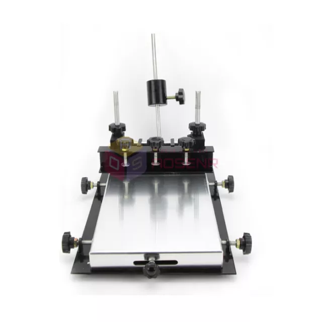 S Size 300x210mm Manual Solder Paste Printer,PCB SMT Stencil Printer Printing