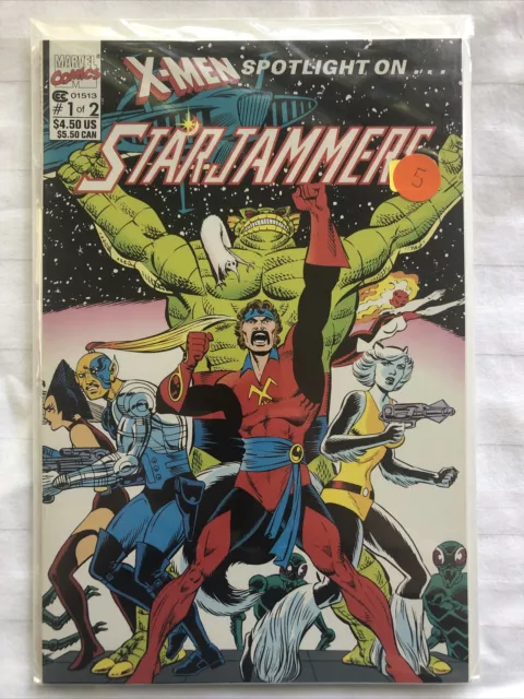 Marvel Comics X-Men Spotlight on the Starjammers, Issues 1-2