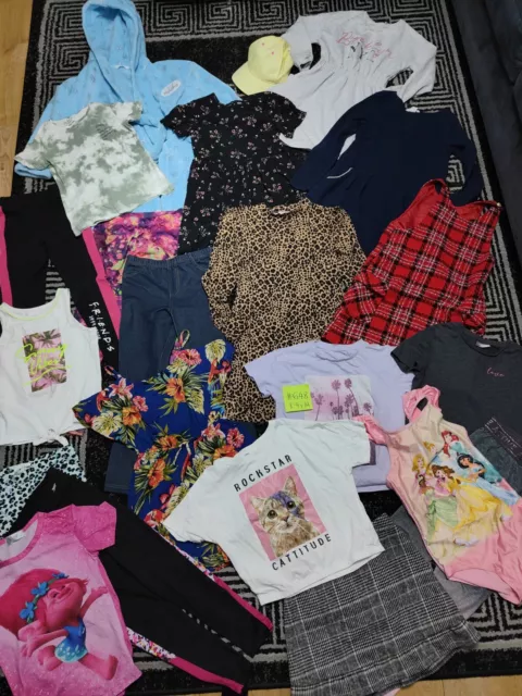 #648💜 Huge Bundle Of Girls Clothes 8-9years GEORGE NEXT FRIENDS NEW LOOK FROZEN