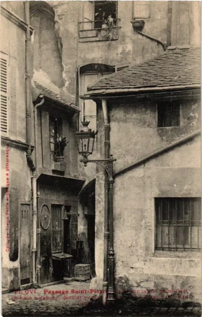 CPA PARIS (4th) Passage Saint-Pierre. (536978)