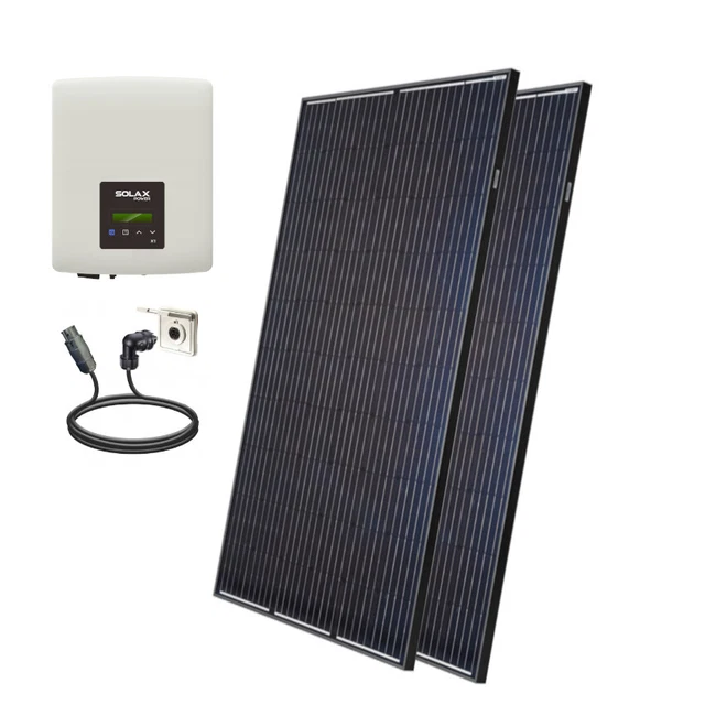 Balkonkraftwerk 700 W Installation Photovoltaïque Toit Plat