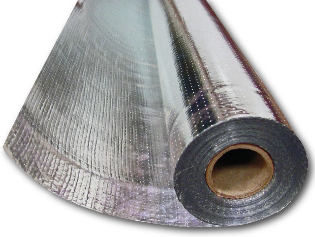 Barrière Radiante En Aluminium Double Face Pour Grenier - Rouleau De 1000 Pieds Carrés, Perforé, Isolation Thermique
