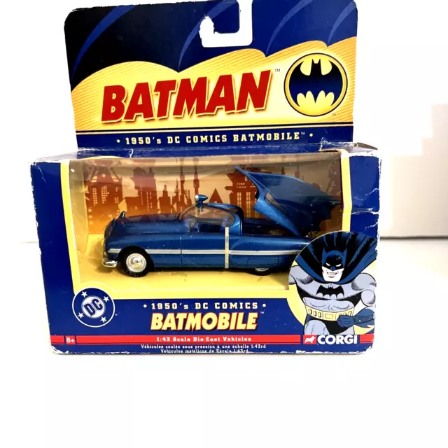 Batman 1950's Batmobile Corgi  Classics  BMBV1 Die-Cast Vehicle 1:43 Scale