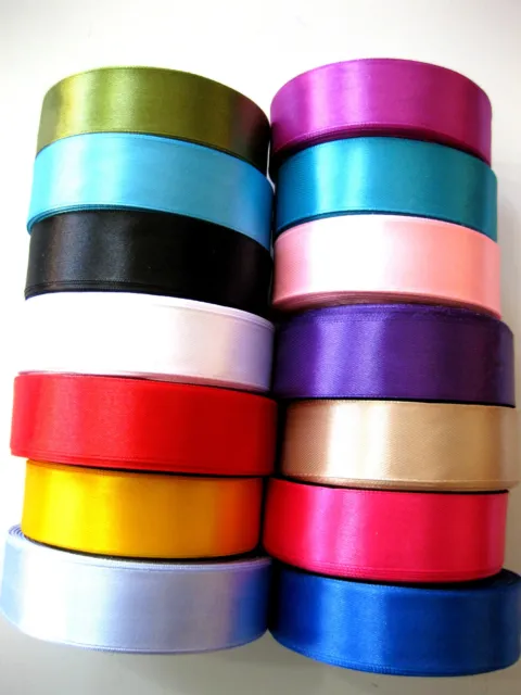 6m Satinband /0,60€ pro Meter/ 25mm breit,in vielen verschiedenen Farben