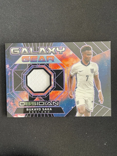 BUKAYO SAKA 2024-25 Panini Obsidian Galaxy Gear Material