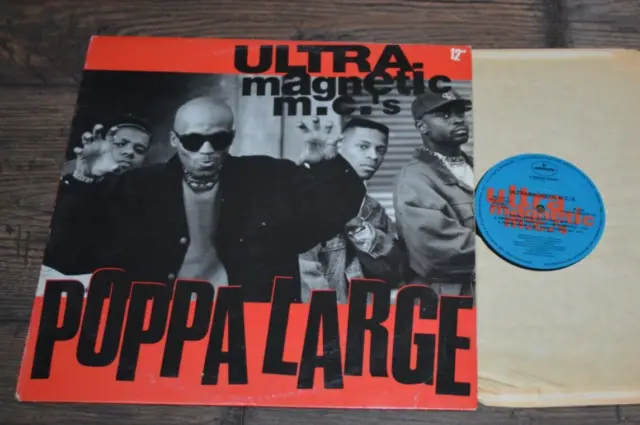 1992 - Ultramagnetic M.c.'s - Poppa Large - Mercury Records Original Pressing Ex