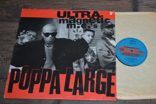 1992 - Ultramagnetic M.c.'s - Poppa Large - Mercury Records Original Pressing Ex