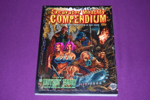 THE MUTANT EPOCH Tabletop RPG JDR Jeu de Role - Excavator Monthly Compendium