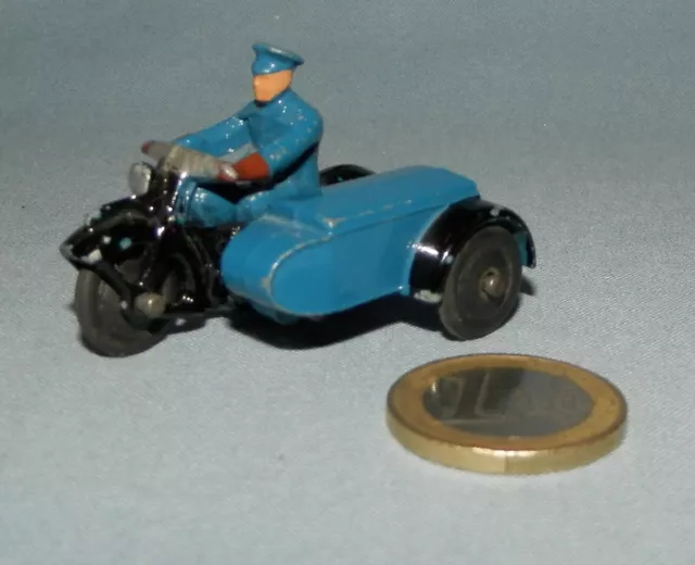 Dinky Toys GB Originale 1/43 réf 43B : Motor Cycle Patrol (1935-1948)