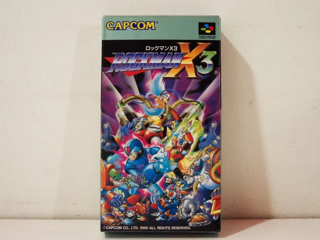 Rockman X3 (Mega Man X3) Super Famicom - NTSC-J Japon - Très Bon état