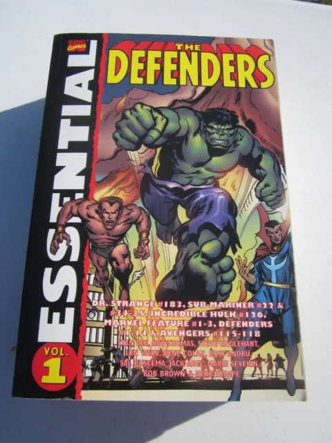 Essential Defenders Vol 1 (Marvel 2005 1st print) TPB