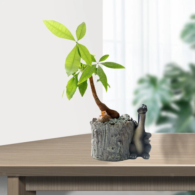 Dinosaurier Blumentopf Desktop Dekor Tier Pflanzer Home Bonsai Pot Crafts