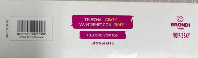 Telefono VOIP Skype Brondi - Spedizione gratuita. 3