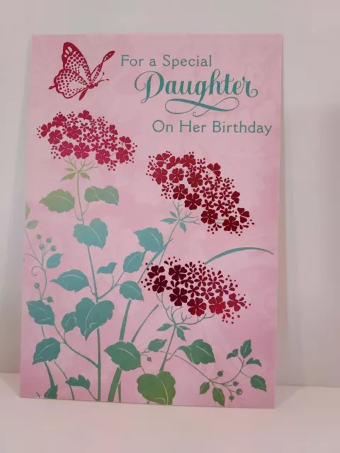 Birthday Greeting Card Daughter with beautiful inside sentiment HALLMARK